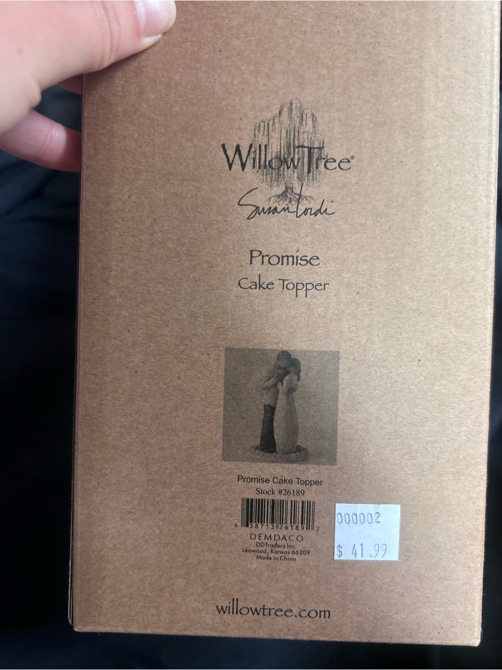 NWT Willow Tree Promise Cake Topper - Picture 2 of 2